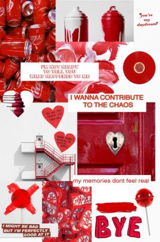 Red And White Wallpaper Aesthetic