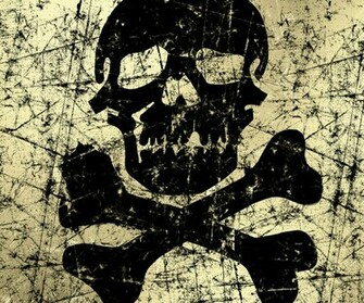 Samsung Galaxy S2 Series Skin Graffiti Skull And Bones