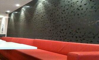 Grey Embossed Wallpaper 10th Street Marketing