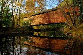 Autumn Bridge Wallpaper Screensavers