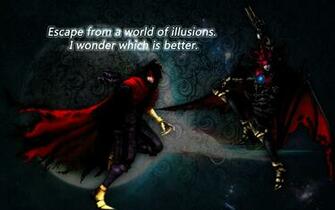Vincent Valentine And Chaos By Domin4ting
