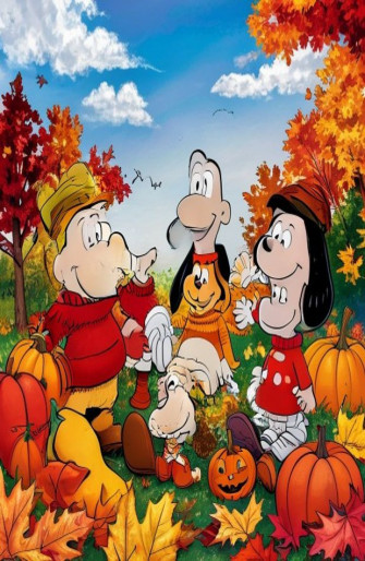 Peanuts Autumn Wallpaper