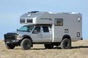 Ford F Xv Lt Offroad Truck Camper S Wallpaper Background
