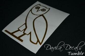 Drake Ovoxo Owl Logo Ovo Sticker
