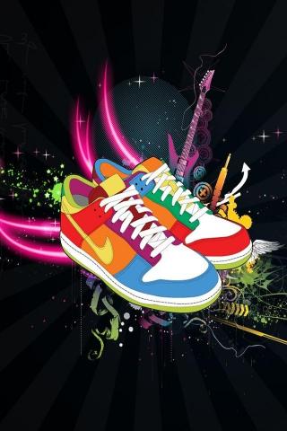 iPhone Wallpaper Nike Box