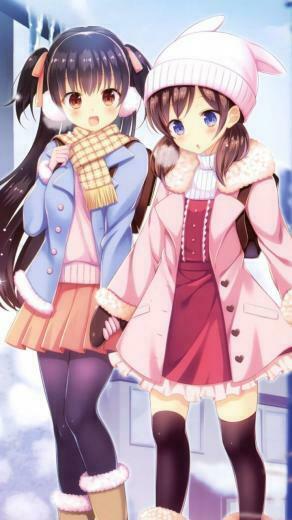 Cute Anime Friends Wallpaper Top