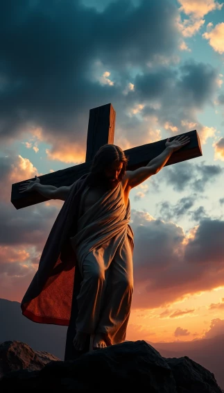 Jesus Carrying The Cross Wallpaper
