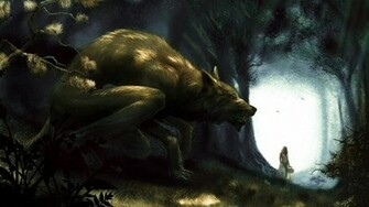 Werewolf Computer Wallpaper Desktop Background Id