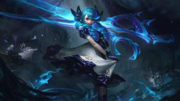 Gwen Lol Splash Art Wallpaper 8k 4k