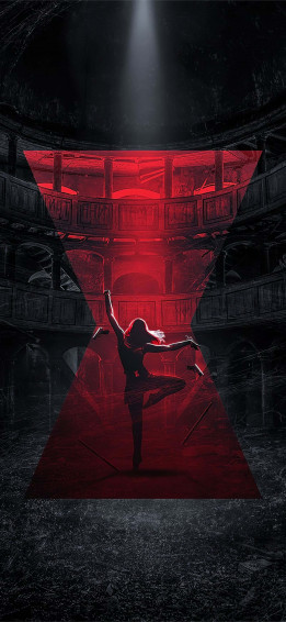 Black Widow iPhone X Wallpaper