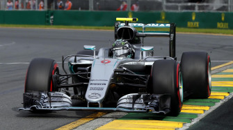 Car Race F1 Hybrid Mercedes Amg W07