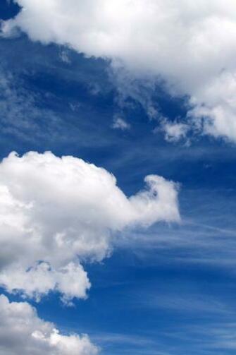 Blue Sky iPhone 4s Wallpaper iPad