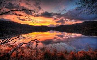 Fire Sunset Wallpaper Wallbase Cc Nature S Beauty