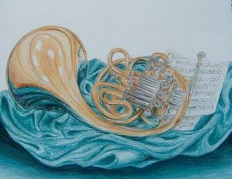 French Horn By Talentedtiger