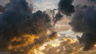 Clouds Ra Wallpaper