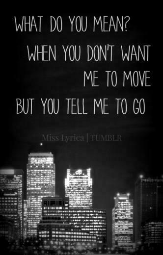 Justin Bieber Lyric Wallpaper
