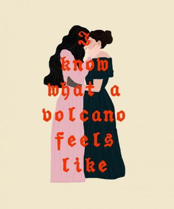 Emily And Sue Dickinson Art Print By Translascido X Small