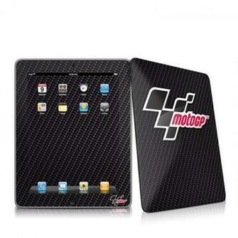 iPad 1st Gen Motogp Carbon Logo Apple Skin