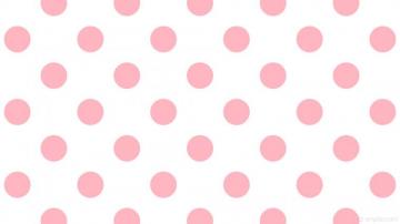 Wallpaper White Polka Dots Pink Spots Light Ffffff Ffb6c1