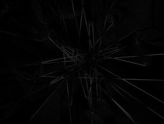 Cool Simple Black Background Lines Art