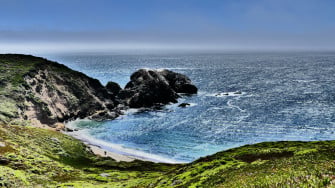 Desktop Wallpaper California Coast Sea Skyline Beach HD Image