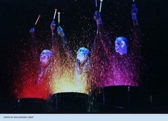 Le Blue Man Group Wallpaper