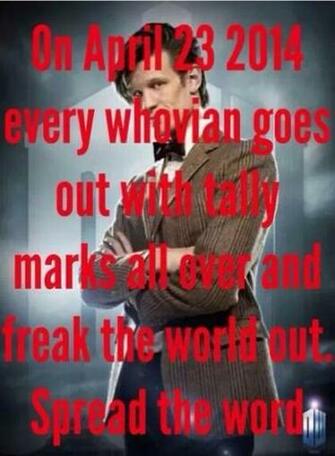 Every Whovian On April23 By Xxajeanxx