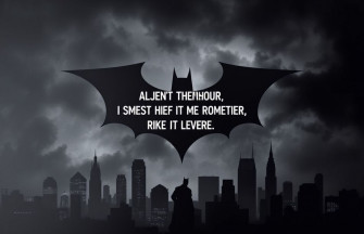 Batman Quotes Wallpaper