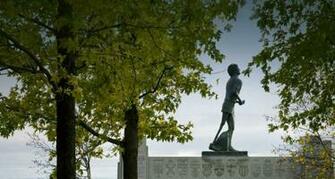 Terry Fox The Memorial Statue Near Thunder