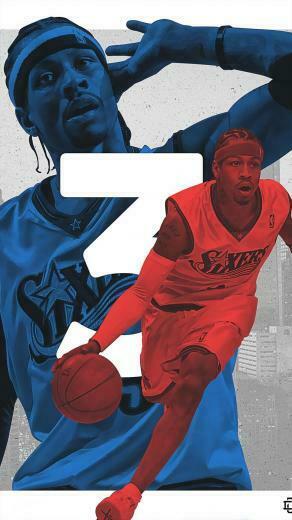 Allen Iverson Wallpaper Nba Basketball Art Pictures
