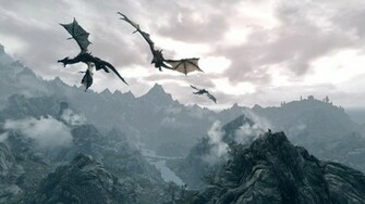 Skyrim Dragon Image High Quality Xcitefun