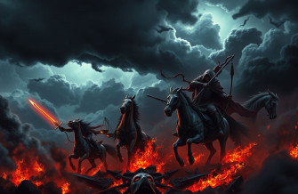 Four Horsemen Of The Apocalypse Wallpaper