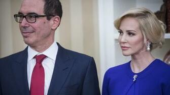 Steven Mnuchin Louise Linton Requested Government Jet For Honeymoon