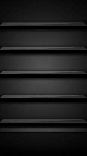 Glossy Dark Shelf Wallpaper iPhone