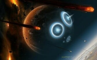 Planets Stars Galaxies Nebulae Sci Fi Type Wallpaper For N