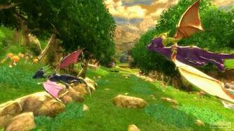 The Legend Of Spyro Dawn Dragon Desktop Wallpaper