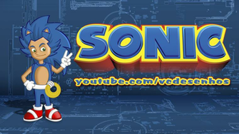 Wallpaper Fanart New Sonic 1080p By Vcdesenhos