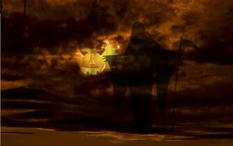 Related To Grim Reaper Skull Death Evil Halloween Wallpaper
