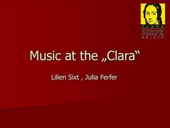 Lilien Sixt Julia Ferfer Ppt