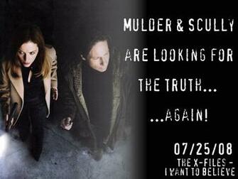 The X Files I Want To Believe
