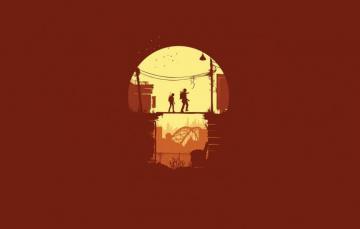 Wallpaper Girl Bridge Minimalism Male The Last Of Us Naughty