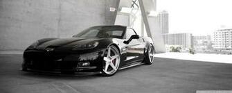 Black Chevrolet Corvette Z06 4k HD Desktop Wallpaper For