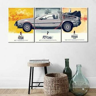 Back Future Classical Movie Anime Wallpaper Art S Poster