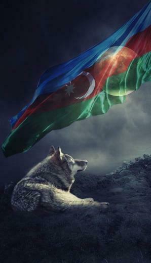 Px Flag Of Azerbaijan Wallpaper For Mac Computers By