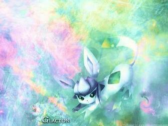 Eeveelution Glaceon Pok Mon Reji X Wallpaper