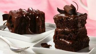Chocolate Cake Macro Wallpaper Desktop With