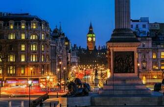 London Whitehall Street Wallpaper