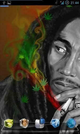 Bigger Bob Marley Live Wallpaper For Android Screenshot
