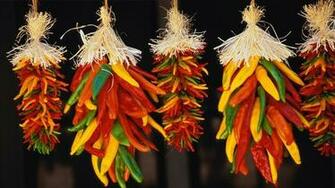 New Mexico Chili Peppers Wallpaper