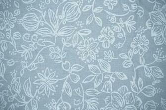 Blue Gray Fabric With Floral Pattern Texture Picture Photograph